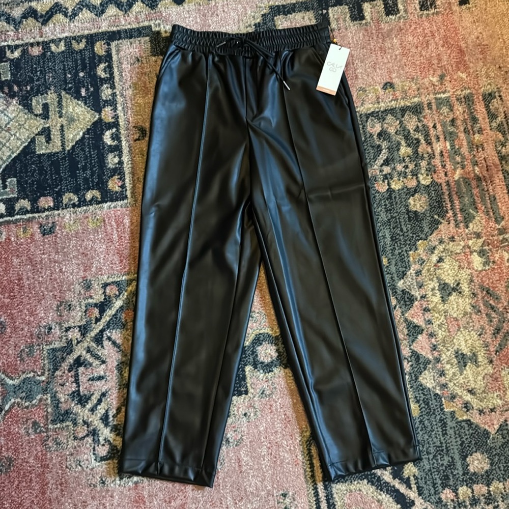 CALIA straight leg pin tuck pant. Size small